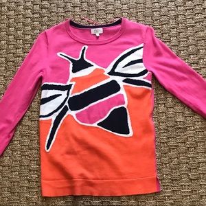 Bumble Bee crown and ivy sweater EUC!